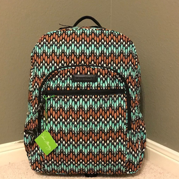 Vera Bradley Campus Backpack in Sierra Stream main image 5